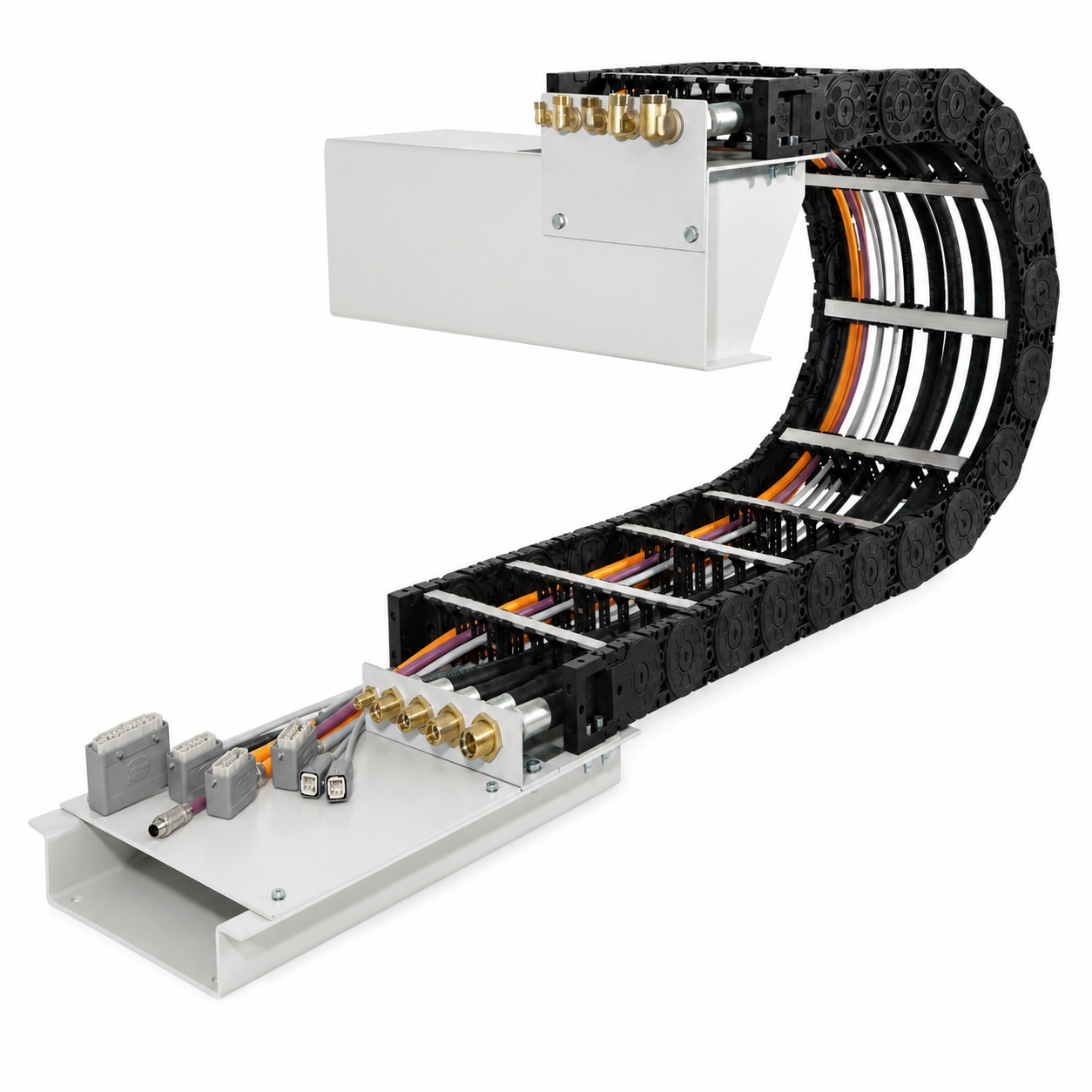 Top Cable Carrier System Manufacturers in India | Flexofit Engiso 