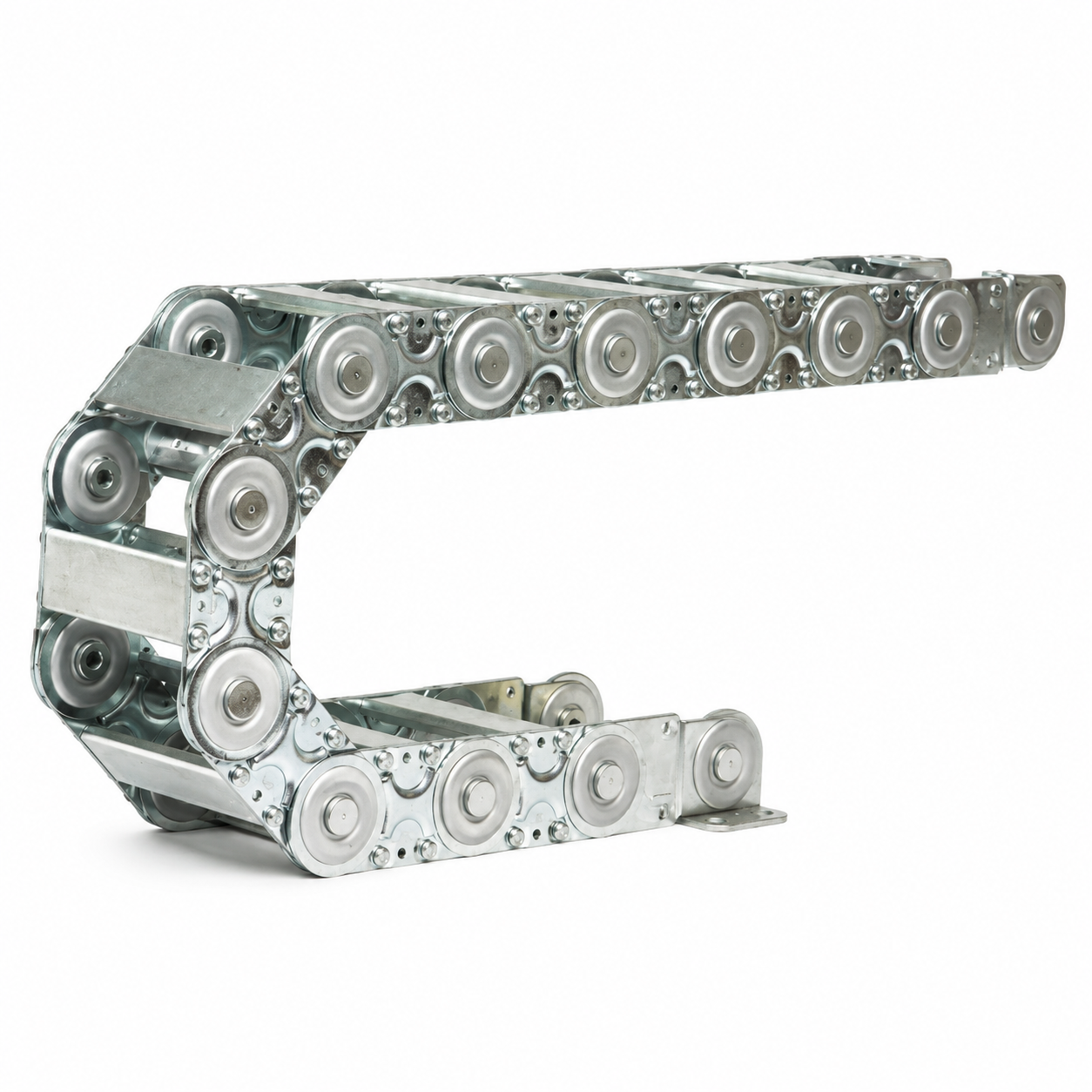 Top Steel Drag Chain Manufacturers in India | Flexofit Engiso 